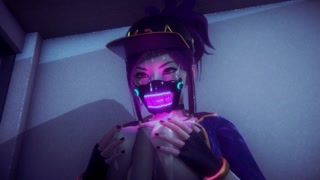 [LEAGUE OF LEGENDS] Sexy KDA Akali sucks you dry (3D PORN 60 FPS)