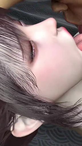 3D Big Boobs Skinny Babe Naked Her Perfect Boobs Got Fucked so Hard