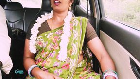Telugu Step Mom Car Sex with Step Son