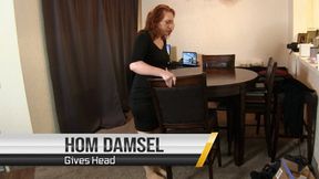 HOM damsel Evangeline gives Head 2