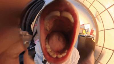 MARTINA opens her big mouth to Consume you up