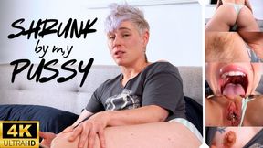 Shrunk by My Pussy! Tomboy Jaq Quicksilver Shrinks You for Body Worship and Giantess Sex - tiny, close-ups, dirty talk, tease and denial, big clit - 4k mp4