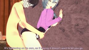 eula on the pool - genshin impact - fuck in pov - membership
