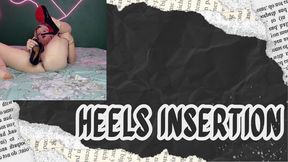 high heels insertion