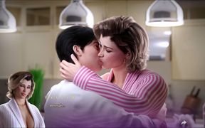 Kissing His Beautiful Sexy MILF Landlady Then She Shows Her Perfect MILF BBW Body - Apocalust Chapter 09 03 3D Porn Game