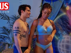 Jerkaoke - Kira Noir and Christian Castillo Get Hot And