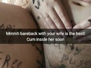 Best bareback sex - bareback sex with cheating married girl [Cuckold.Snapchat]