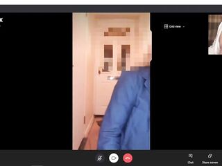 SEXY Older mother I'd like to fuck Blows & Shags Pizza Chap, Whilst on Skype Call to hubby! British Amateur Cuckold x