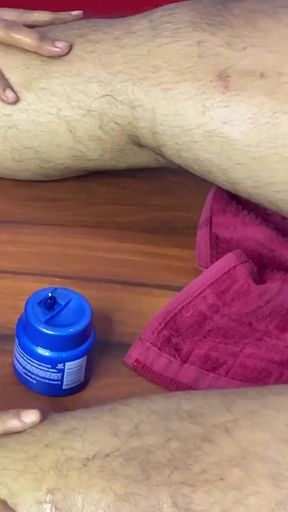 18 year old girl needed first sexual pleasure from her stepbrother oil massage   Clip 1