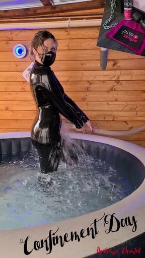 Mistress Christal in Latex Catsuit