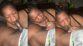 bae got me addicted to her sloppiness throat and head