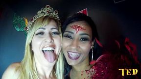 o baile do ted com muita bunda e as modelos mais gostosas - natalia prado - samuray farias - bianca demarchi - melissa lisboa - gih rocha - teh angel - katharine madrid - bruna black - bianca naldy -
