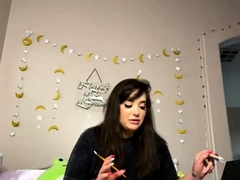 Hot Brunette mature Webcam Masturbation