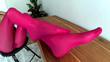 I Ride Your Nylon Cock in My Pink Pantyhose
