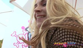 PervCity Sarah Vandella Anal Fucking in Fishnets