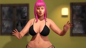 3d big ass Pinky dances and drops some wisdom about the game of life and how to play it