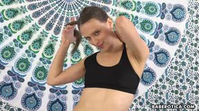 Cute Izzy Lush Has Magical Fingers to Pleasure Her Pussy