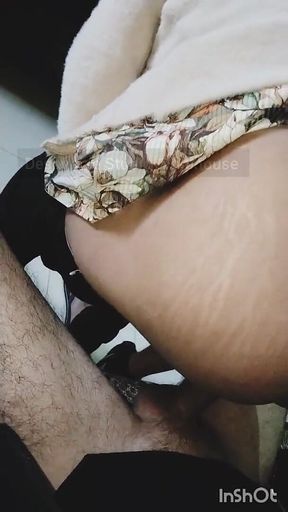 Desi Girl Riding Big Cock Reverse Cowgirl Style Hard Fucking