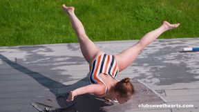 Fun at the pool with the girls