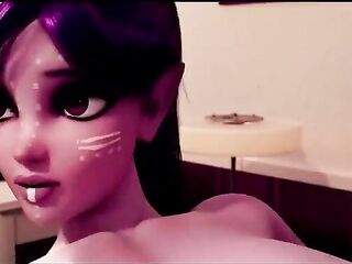 Delicioso shemale hentai com seu enorme piru.