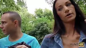 Hunt4k. fellow needs currency so why allows stranger to screw his cute girlfriend liliane
