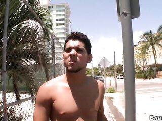 BAITBUS - Darius Suave Surrenders To Matthew King’s Seductive Moves & Cash For A Wild Bus Experience