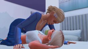 Futuristic StepMom Arranges Hard Anal Sex With Busty Futa For Straight StepDaughter