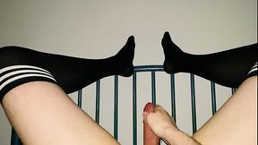 Rika Futanari cumming on herself