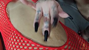 TOTAL NAVEL DOMINATION: TIED, CHOKED, AND SPIT ON - BY VICTORIA DIAS AND KATITA - CLIP 4 IN FULL HD - AUGUST 2026