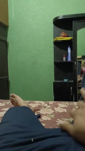Alone in room and masterbating