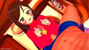 Sweet Mabel wants to have fun fucking before bed (hentai) (adult version)