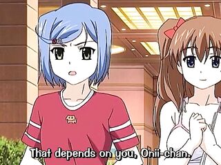 I screw my roommate's constricted booty in the shower - Anime [Uncensored][Subtitle]