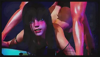 Busty Brunette Tommy Cabrio's High-Octane Hentai Adventure