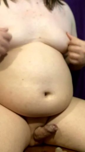 Sissy playing with until orgasm again   Clip 1