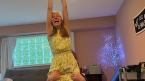 Fancy Girl Tormented with Tickles and the Vibrator