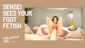 Sensei Sees Your Foot Fetish