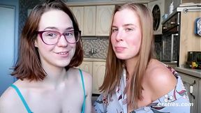 Anca Goes Down on Her Blonde Friend