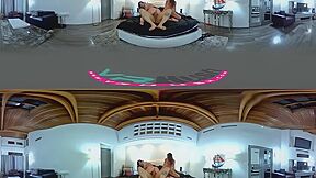 Jennifer White, Dava Foxx And Derrick Pierce - A Incredible View To Jerk Off To