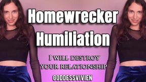 Homewrecker Humiliation I will destroy your relationship cheating on your wife with Me femdom pov with bratty princess Goddess Vivien