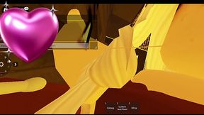 Snowbunny se encuentra con la polla BBC en roblox