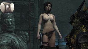 TOMB RAIDER NUDE EDITION COCK CAM GAMEPLAY #17