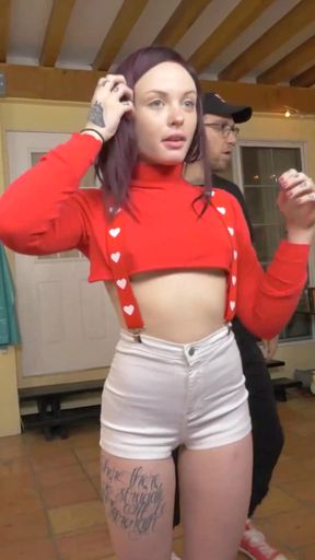 Brunette Chloe Carter Begs To Get Fucked By Bryan Gozzling!   Clip 3