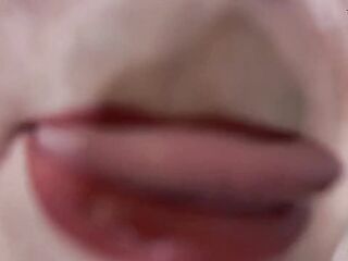 Petite Stud Devoured by His Giantess Girlfriend Throat Close-up