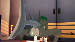 Furry Hentai - Shark &amp; Fox Yiff