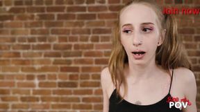 Blonde smut with cutesy missy from Blow Me POV
