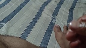 Handjob using oil, Awesome time hariy man