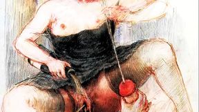 vintage erotic art
