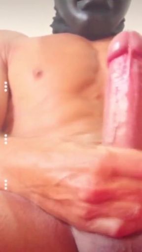 Hot Guy Jerks Off and Cums Hard on Video Call for Fans and Intense Dirty Talk Solo Male   Clip 3