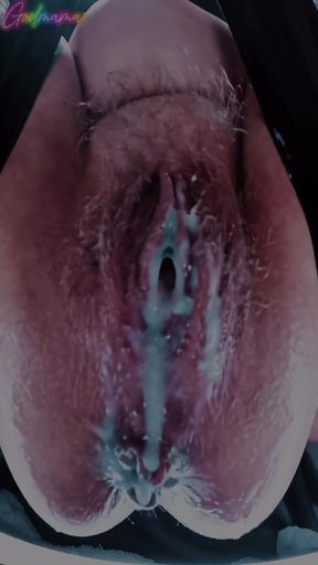 Huge Hairy Finger Fuck