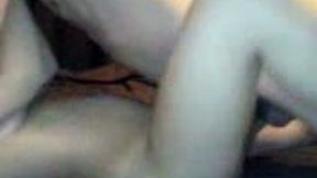 Sexy vanilla skin girlfriend in a doggy style fuck on cam